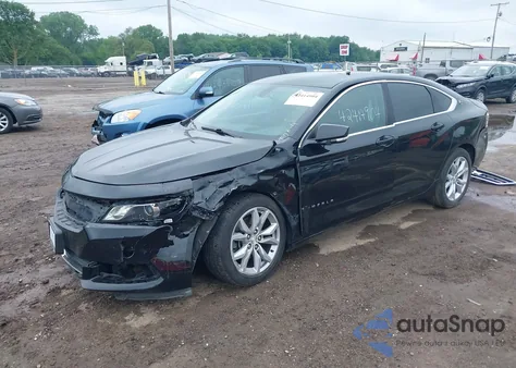2016 Chevrolet Impala 1Lt from USA, damaged, VIN 1G1105SA6GU157633